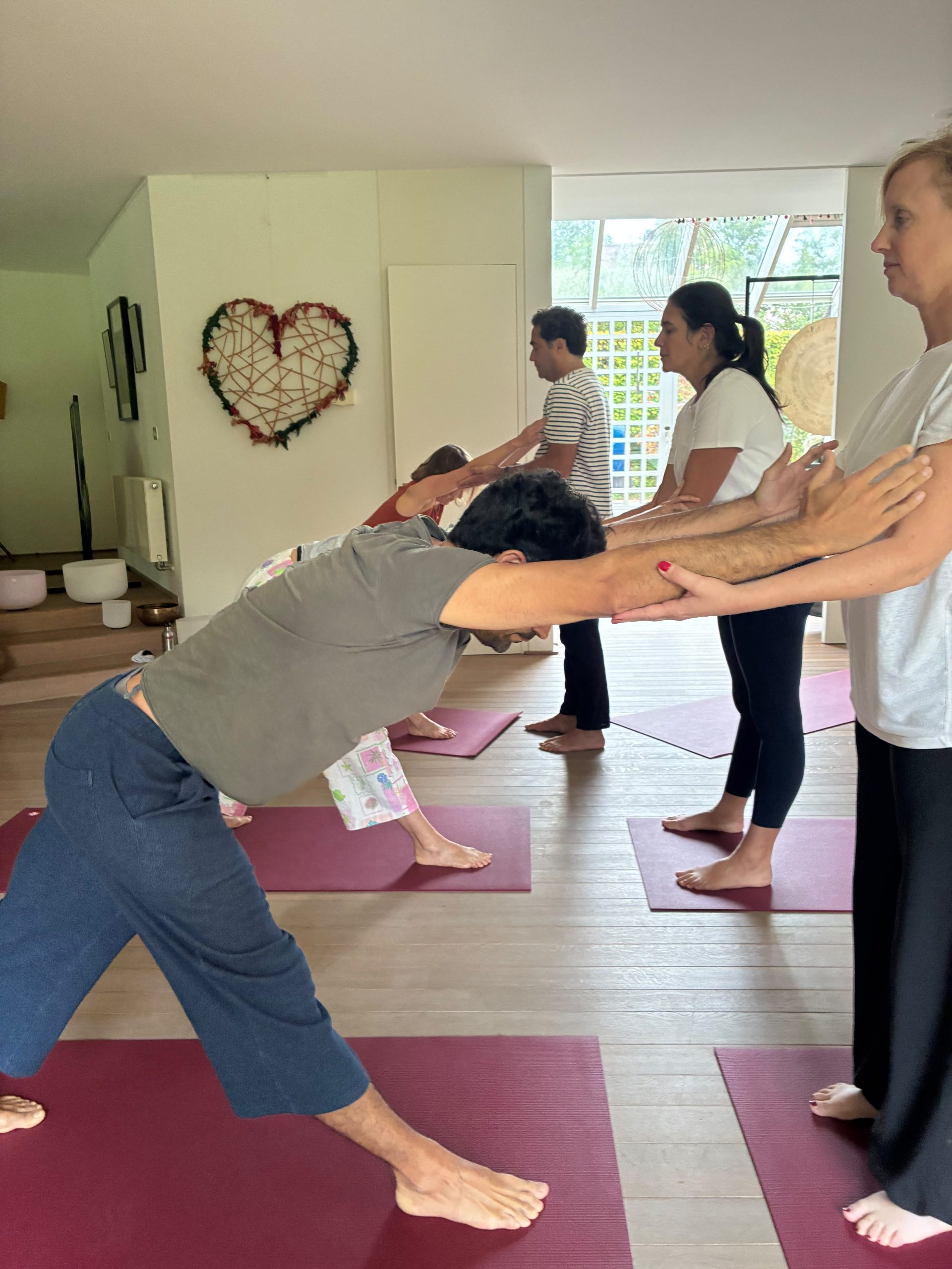 Groupe lors d'une pratique du dimanche